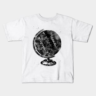 Baseball Globe Kids T-Shirt